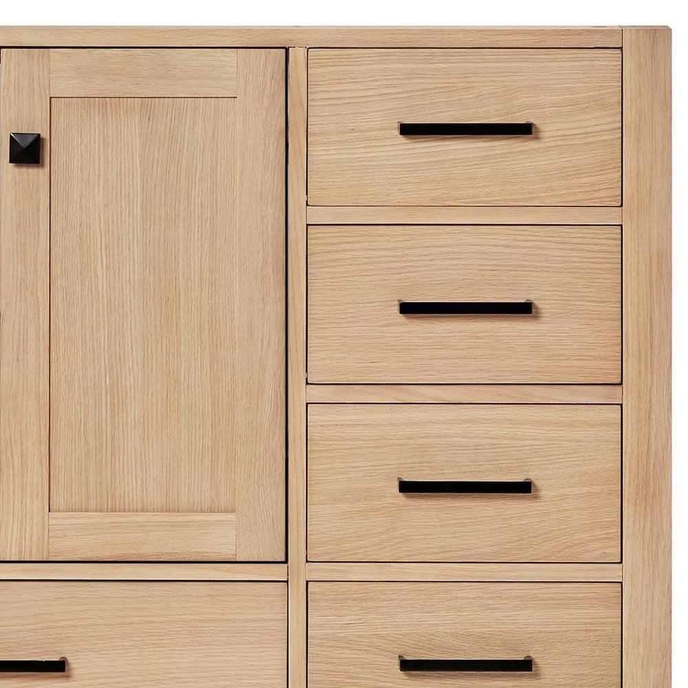 ARIEL Cambridge 60.25 Single Sink Bathroom Vanity with Carrara White Quartz Top