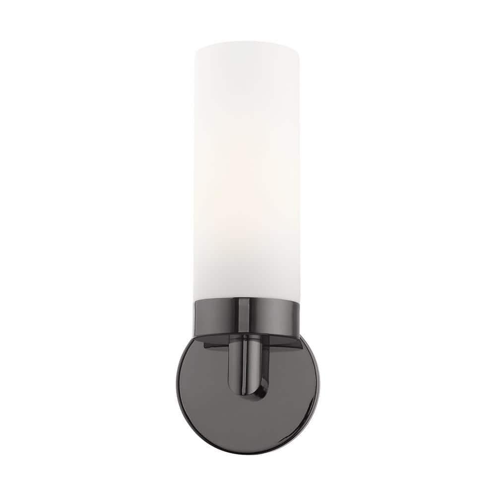 Livex Lighting Aero 1 - Light Sconce in  Black Chrome