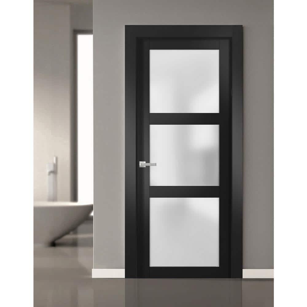 Lucia Frosted Glass Standard Door Slab