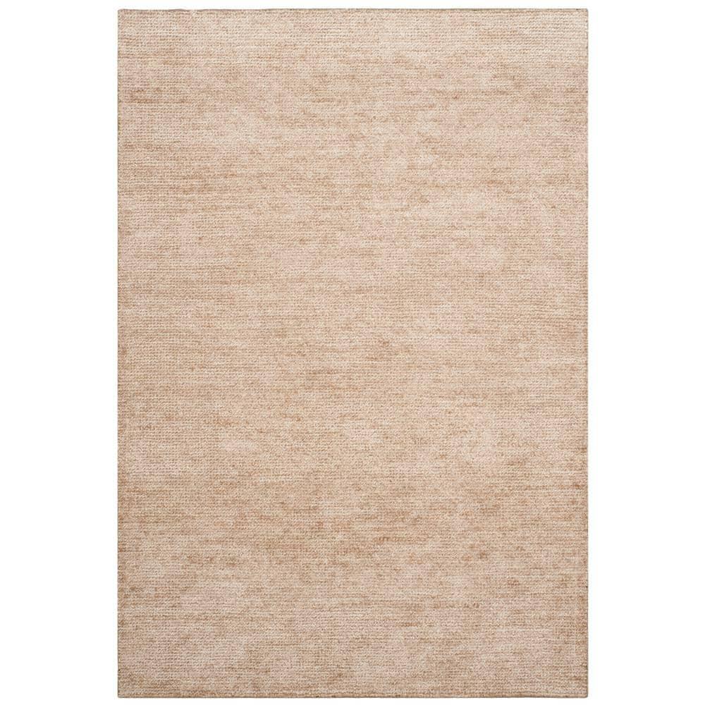 McArthur Stone Wash Hand Knotted 80% Viscose And 20% Cotton Solid Color Rug