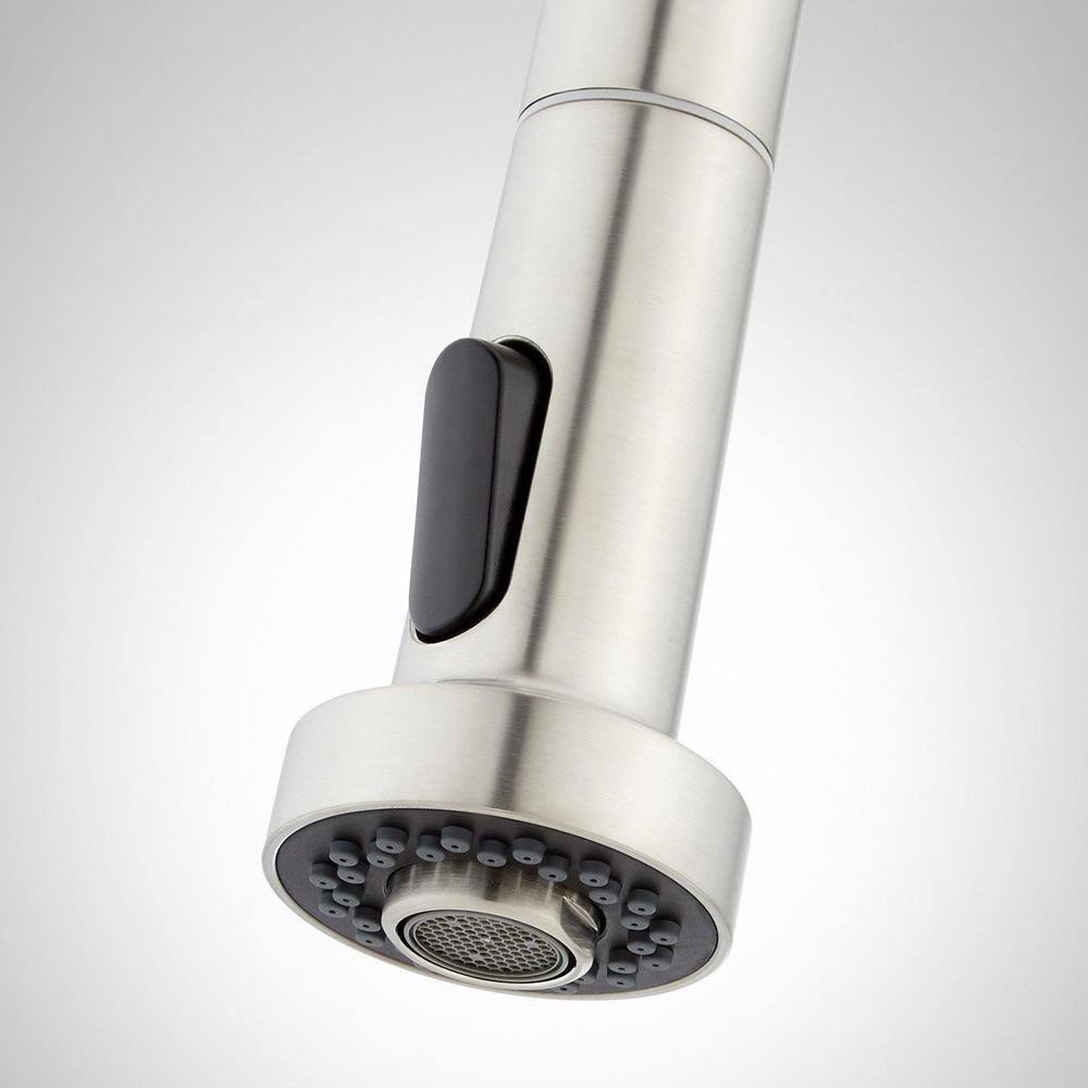 Ridgeway Single Hole Pull Down Touchless Kitchen Faucet with Deck Plate