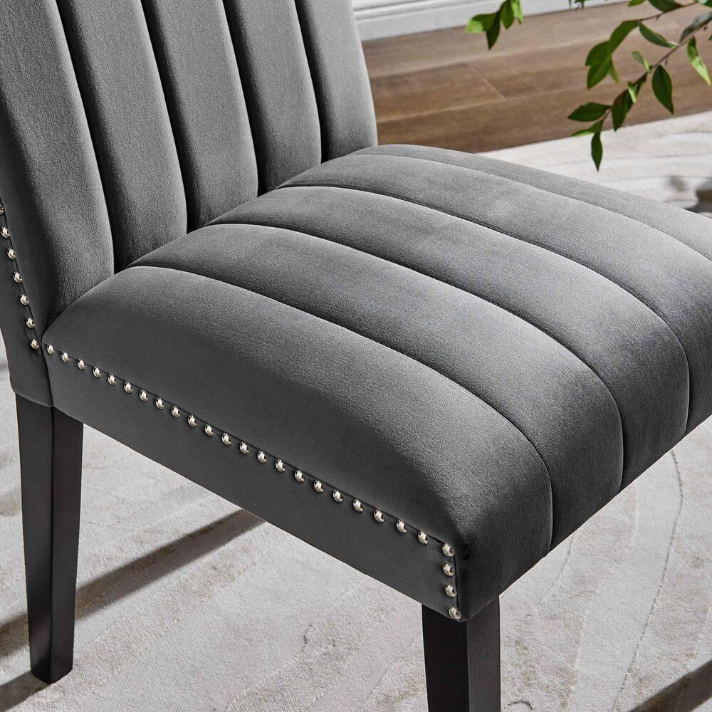 Modway Modway Catalyst Performance Velvet Dining Side Chairs - Set of 2