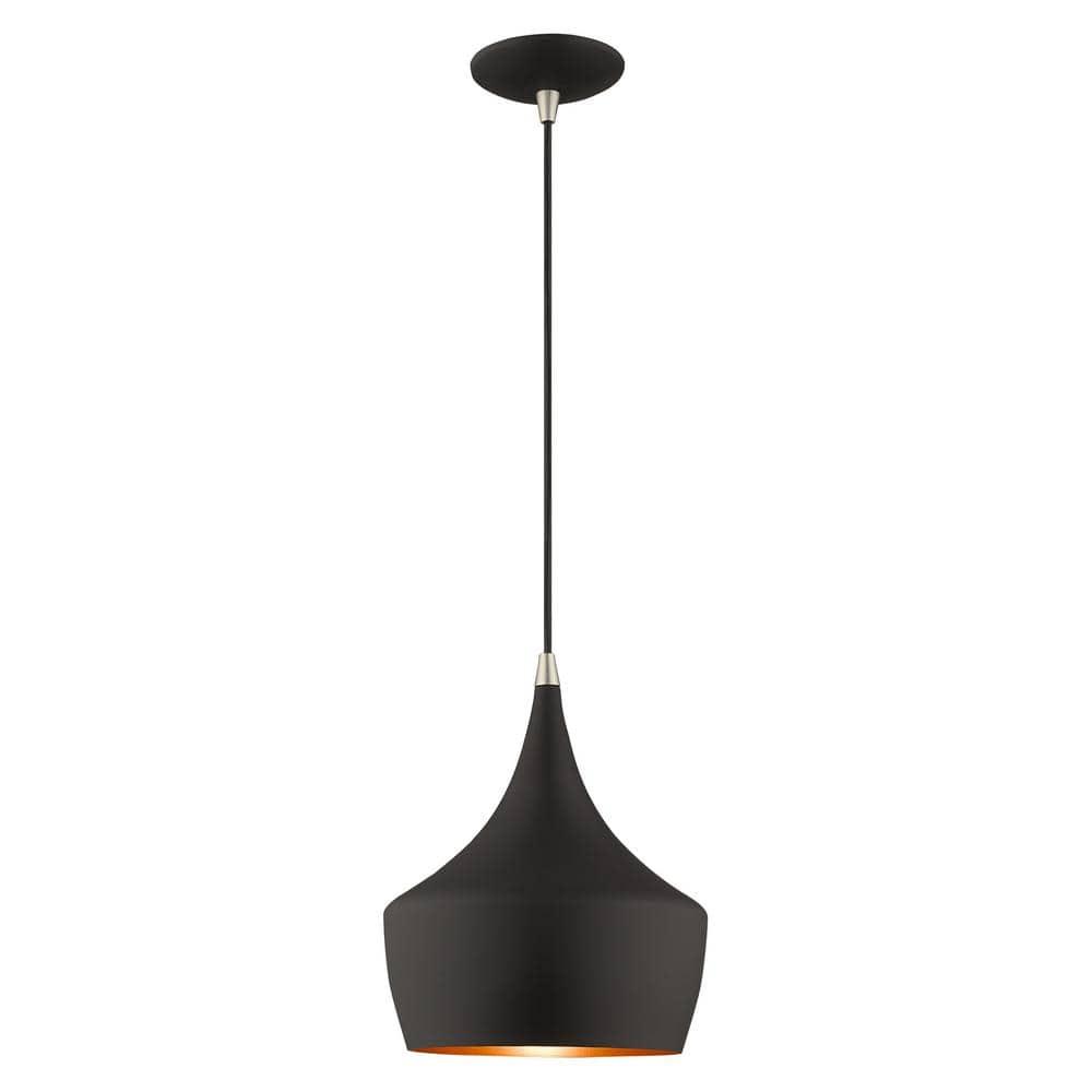 Schultz Single Light Metal Dimmable Pendant