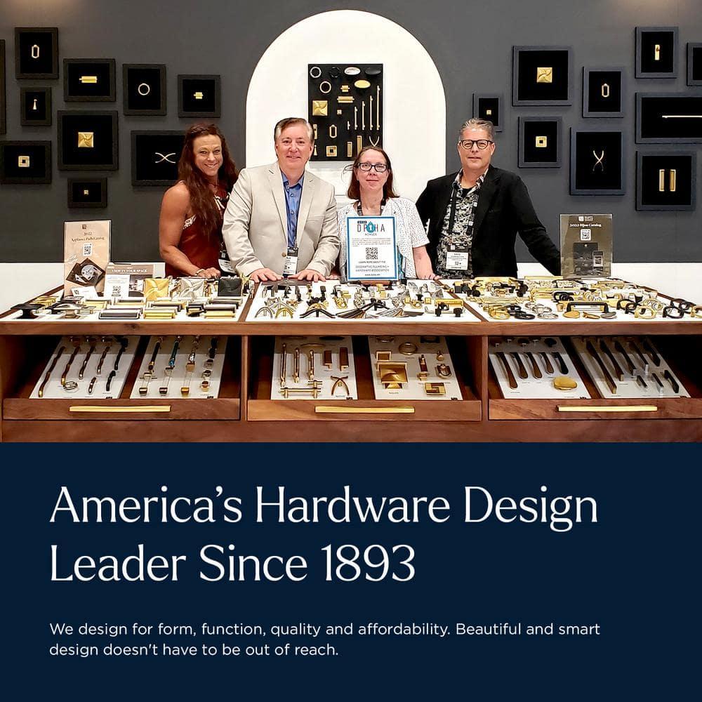 Hickory Hardware Pier Collection Handle Pull - Contemporary Hardware for Drawers & Cabinets (Set of 10)