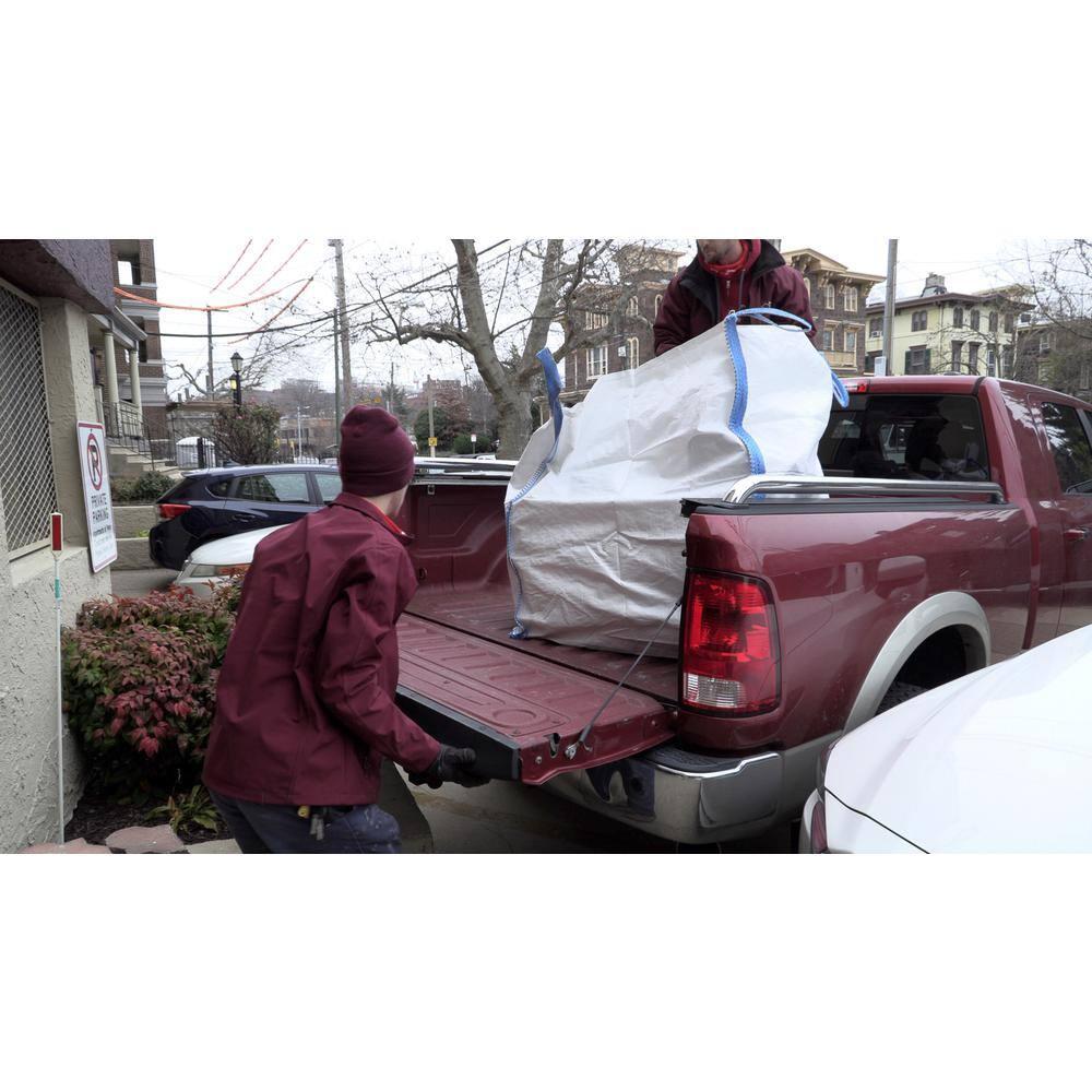 DURASACK® Builder's Bulk Bag with Flap Top, Heavy Duty, 35"L x 35"W x 40"H, 200 Gallon