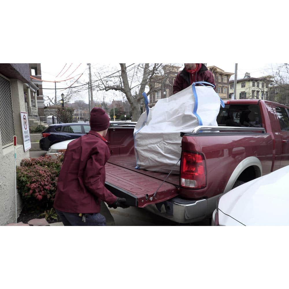 DURASACK® Builder's Bulk Bag with Flap Top, Heavy Duty, 35"L x 35"W x 40"H, 200 Gallon