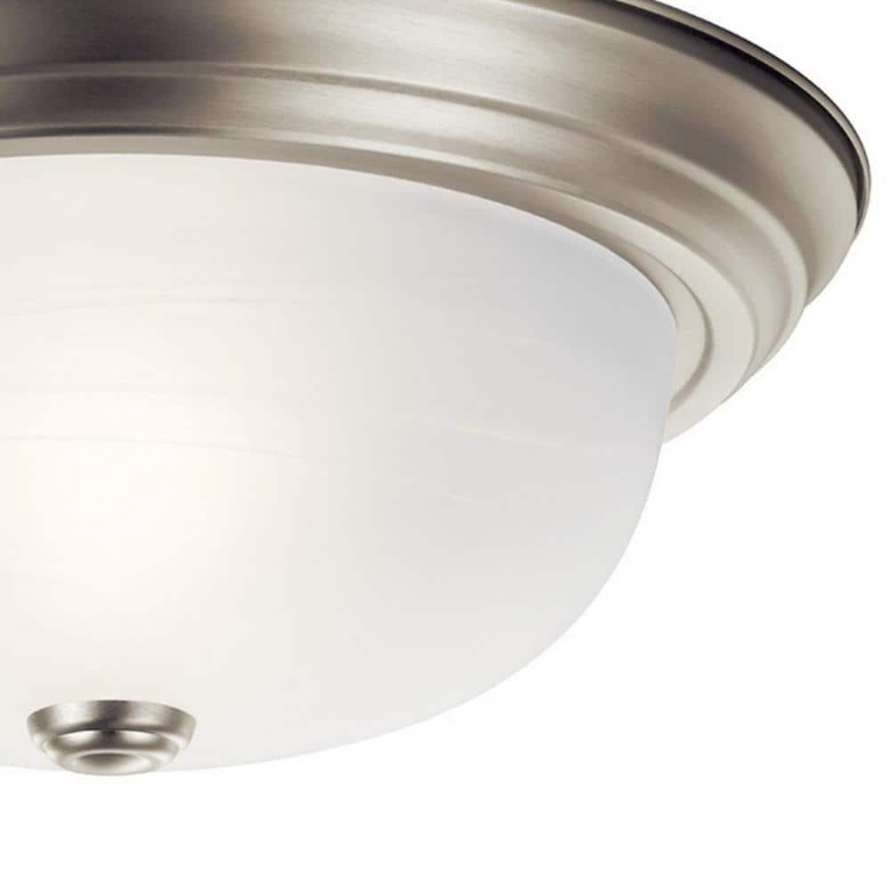 Kichler Lighting 2 - Light Flush Mount in  Brushed Nickel
