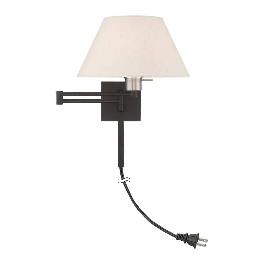 Livex Lighting 1 - Light Wall Light in  Black