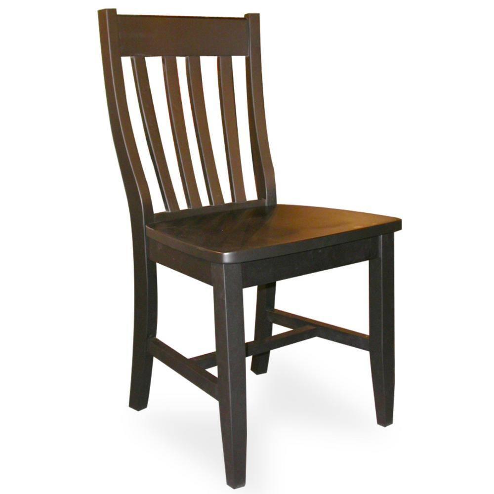 August Grove® Toby 18.5'' H Solid Wood Side Chair (Set of 2)
