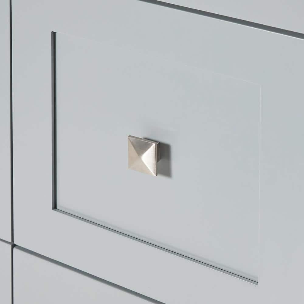 Ariel Bath Ariel Monrow 67 Inch Double Oval Sink Bathroom Vanity With Pure White Quartz Countertop