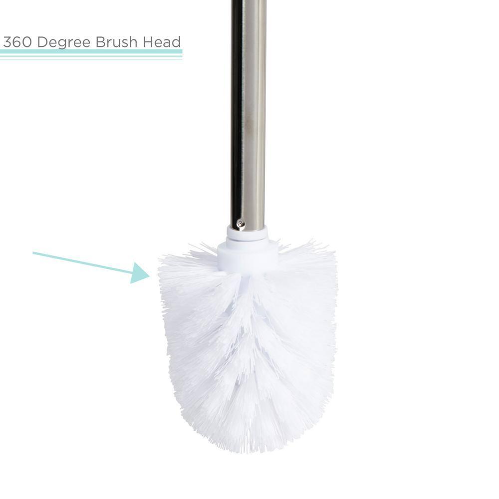 Bath Bliss Bath Bliss Plastic Toilet Brush And Holder