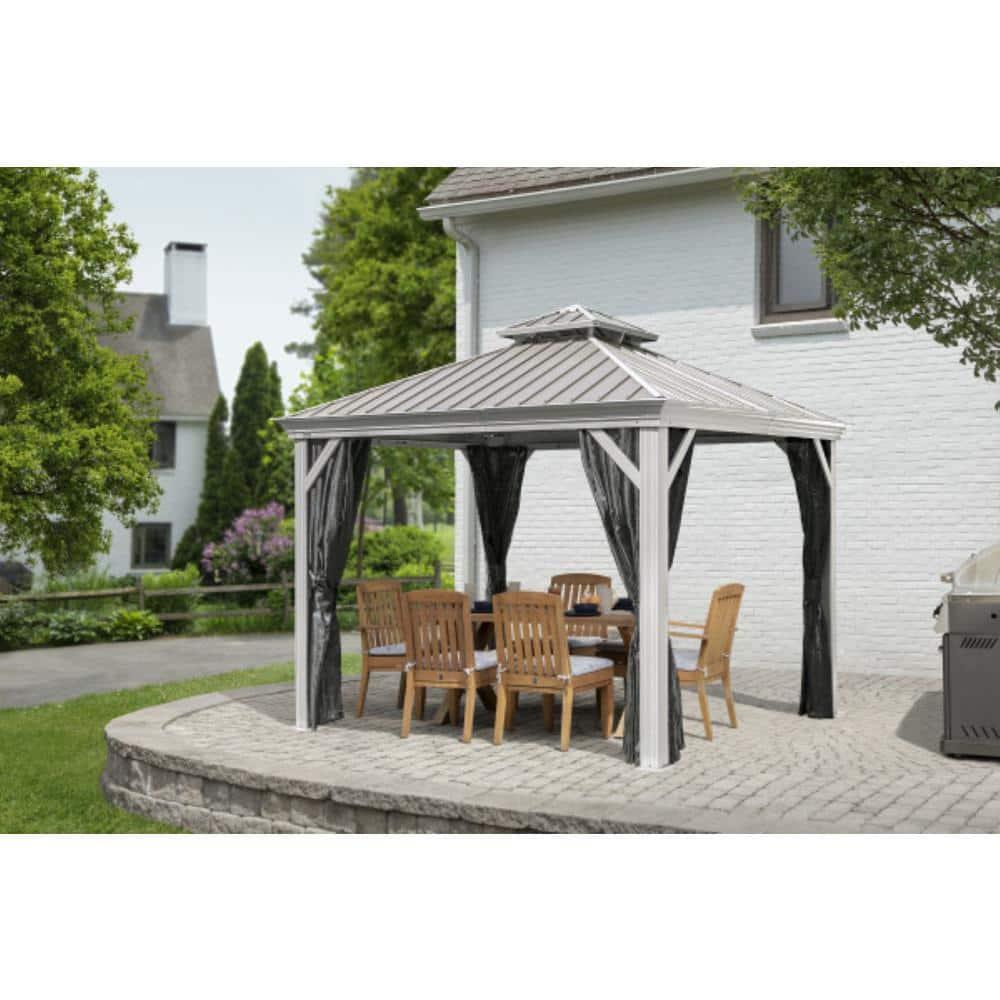 Sojag Sojag Monaco Champagne 10 ft. x 10 ft. Gazebo