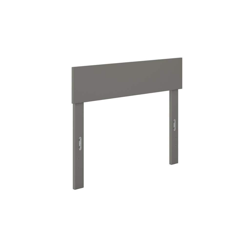 Twin Boston Headboard Gray - AFI: Solid Wood, Modern Design, Unupholstered, 32" High