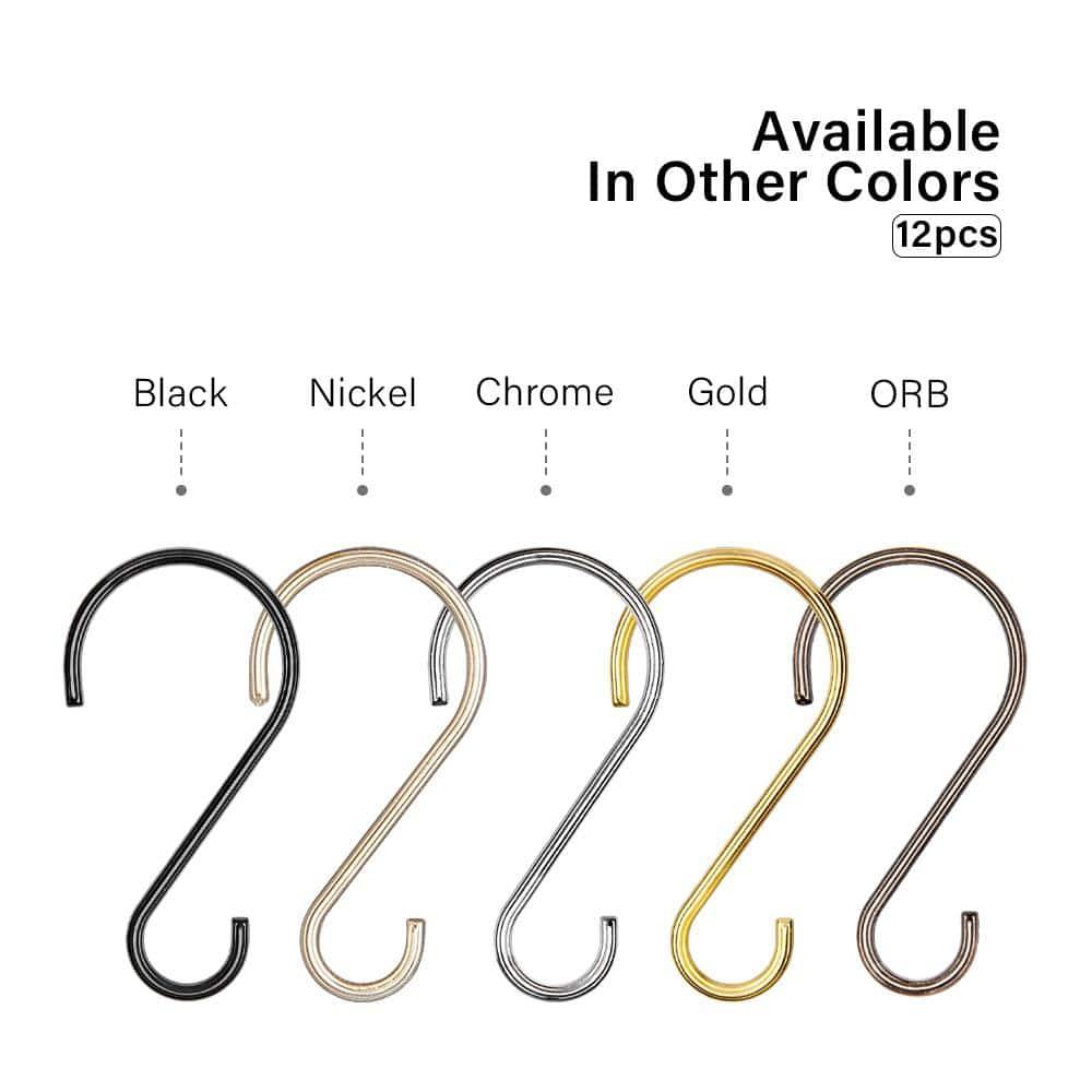 Utopia Alley Zinc Shower Curtain Hook