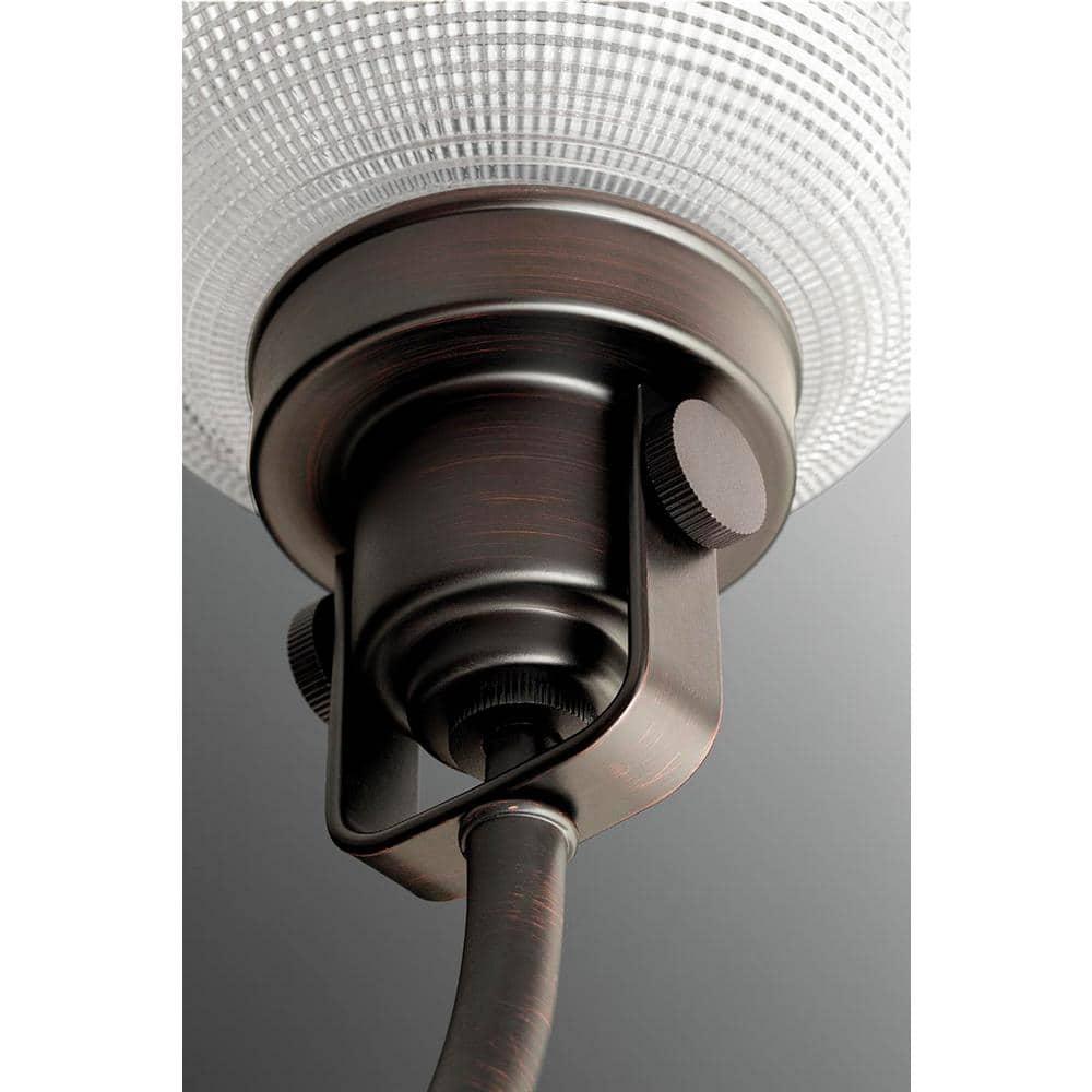 Rosser 2 Light Transparent Dimmable Vanity Light