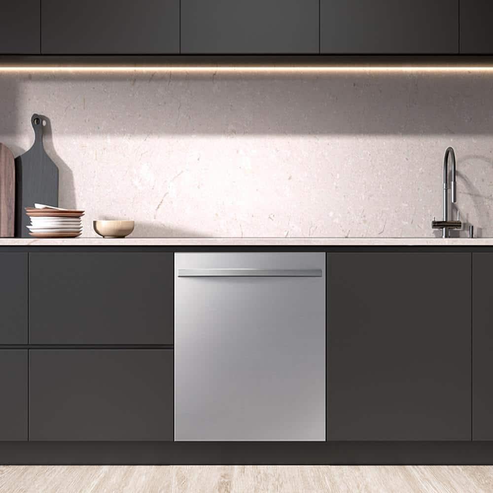 Samsung 24" 51 Decibel ENERGY STAR Certified Built-in Top Control Dishwasher with Adjustable Rack