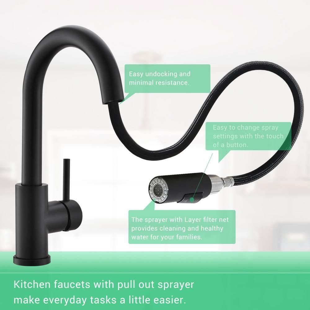 Topcraft Pull Down Kitchen Faucet