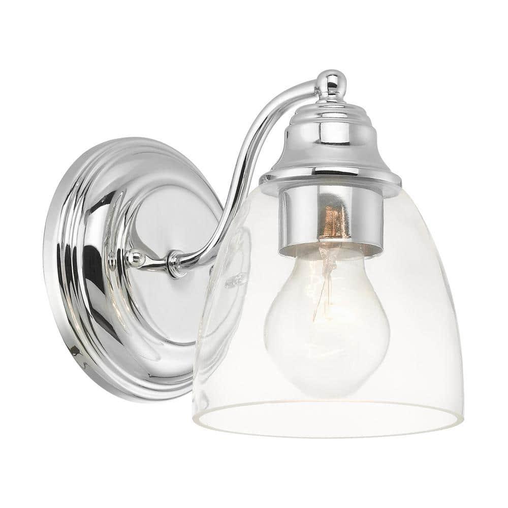 Livex Lighting Montgomery 1 - Light Vanity in  Polished Chrome