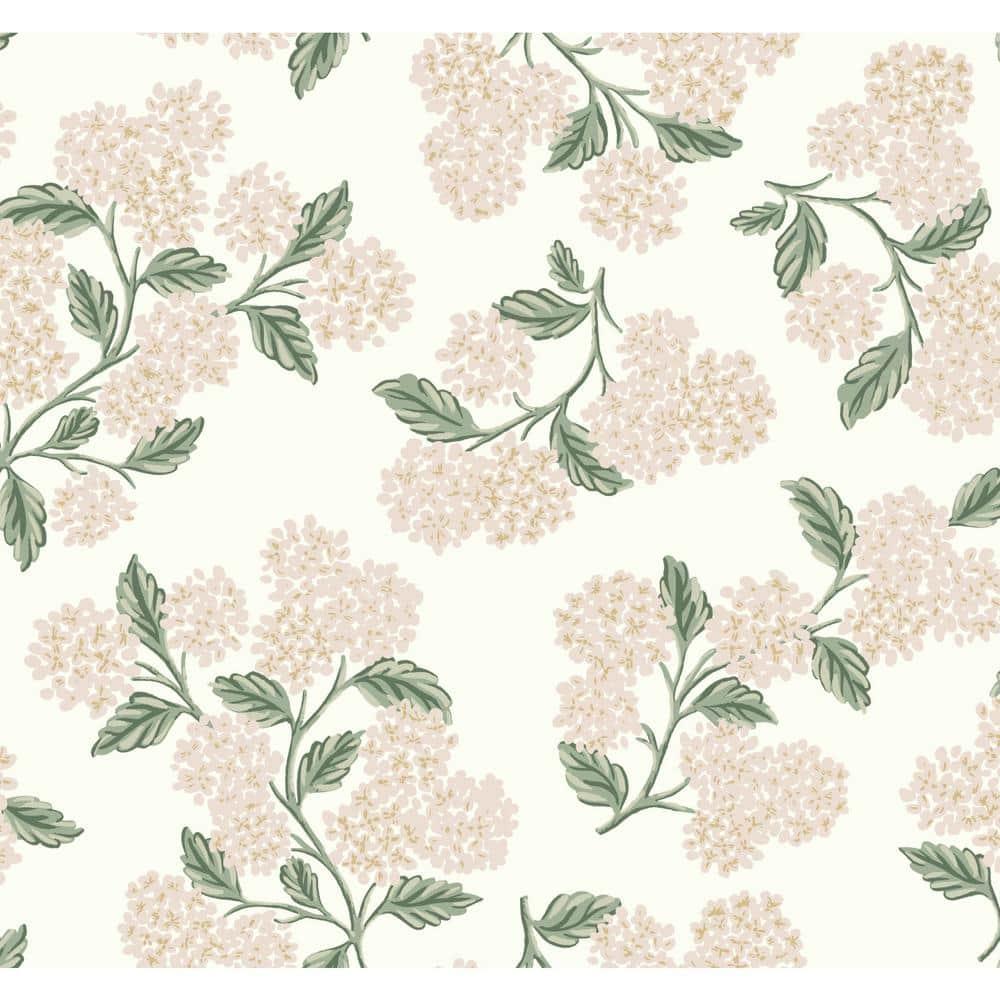 Rifle Paper Co. Hydrangea 27' x 27" Wallpaper