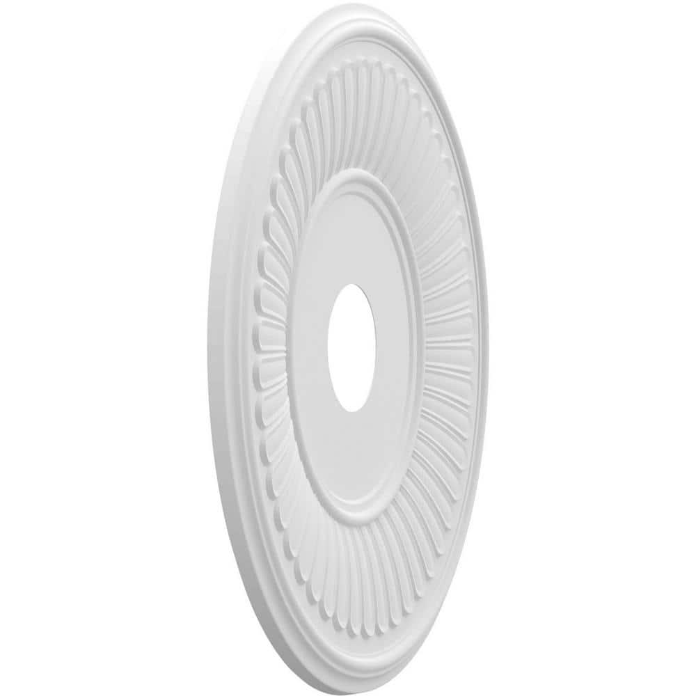 Ekena Millwork Berkshire Thermoformed PVC Ceiling Medallion CMP19BE