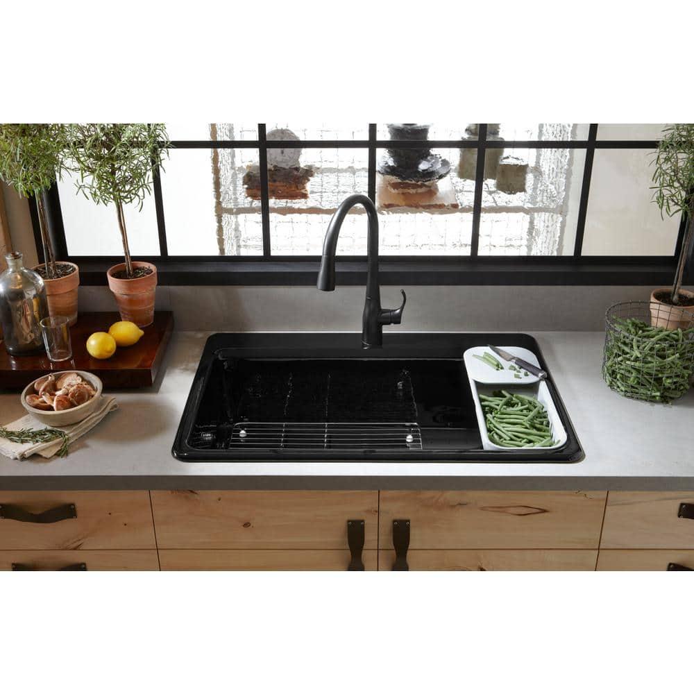 Riverby™ Single-Bowl Top-Mount Kitchen Snk with Accessories