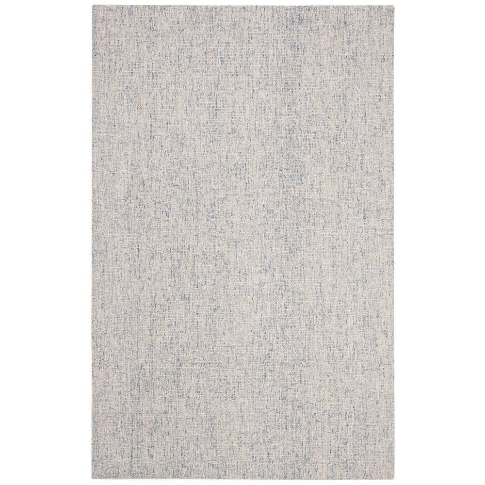 Abstract ABT471 Handmade Indoor Area Rug - Ivory/Blue - 4'x6' - Safavieh