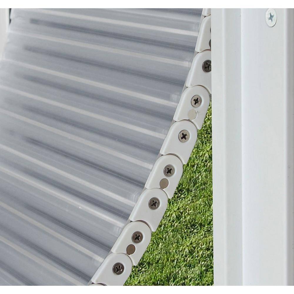 High Tech Pet Metal Door Mounted Electronic Pet Door