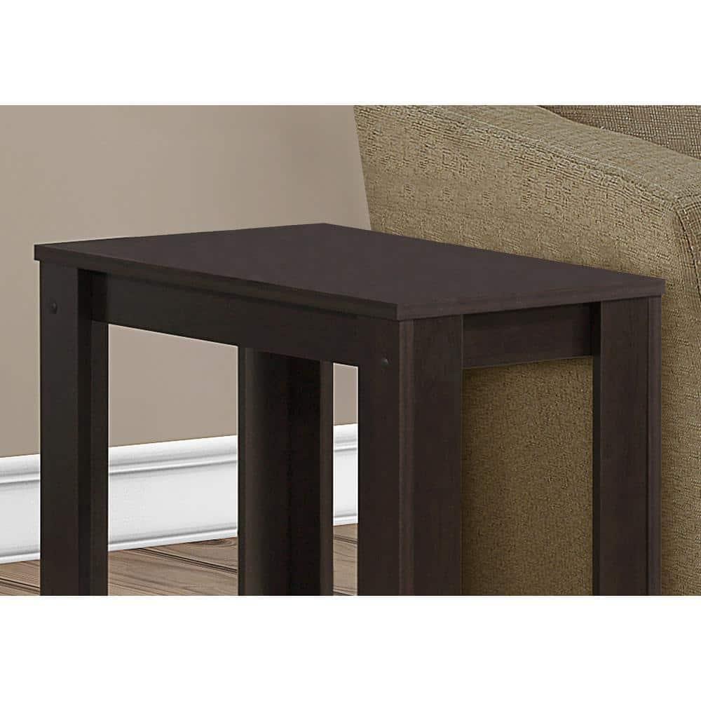 Monarch Specialties Accent Table, Side, End, Nightstand, Lamp, Living Room, Bedroom, Brown Laminate