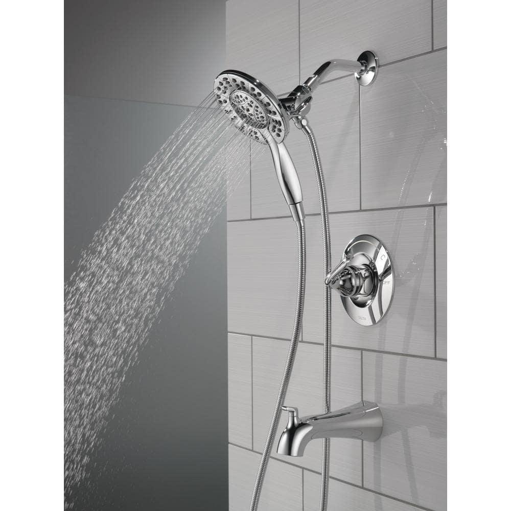 Arvo Single-Function Tub Shower Faucet Set, Shower Trim Kit with In2ition Shower Head and Valve