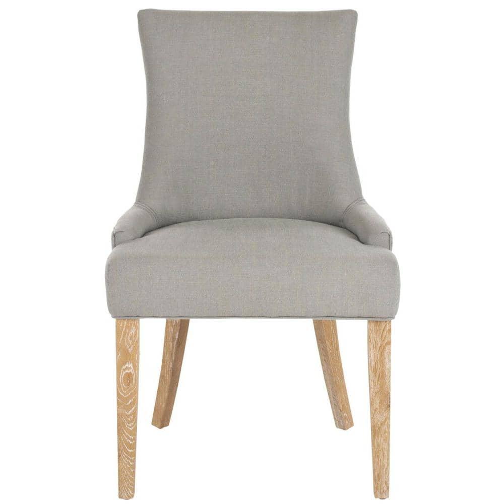 Lester 19" H Dining Chair (Set of 2) - MCR4709 - Granite - Safavieh Couture