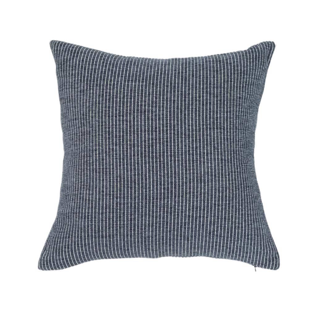 EverGrace Elsa Reversible Pinstripes Striped Reversible Throw Pillow