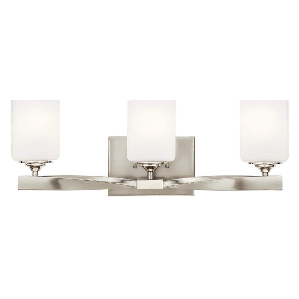 Kichler Lighting Marette 3 - Light Vanity in  Brushed Nickel