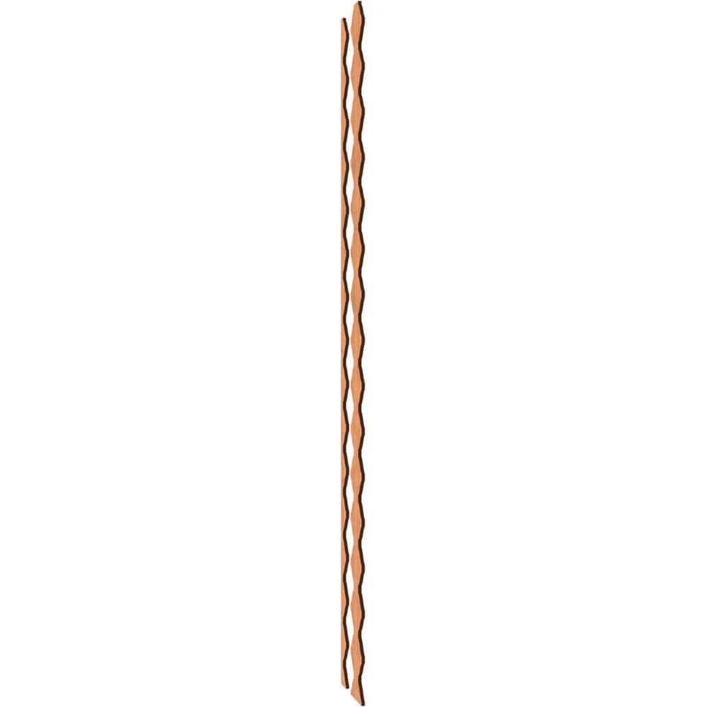 Ekena Millwork Sheyenne Adjustable Wood Decorative Slat Wall Panel Kit