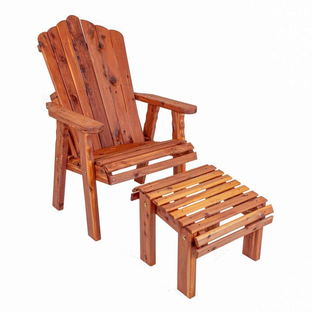 American Furniture Classics CEDAR Stationary Chair w Stationary Ottoman
