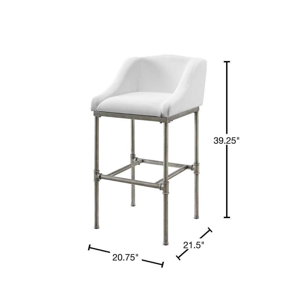 Halltown Metal Counter or Bar Height Stool