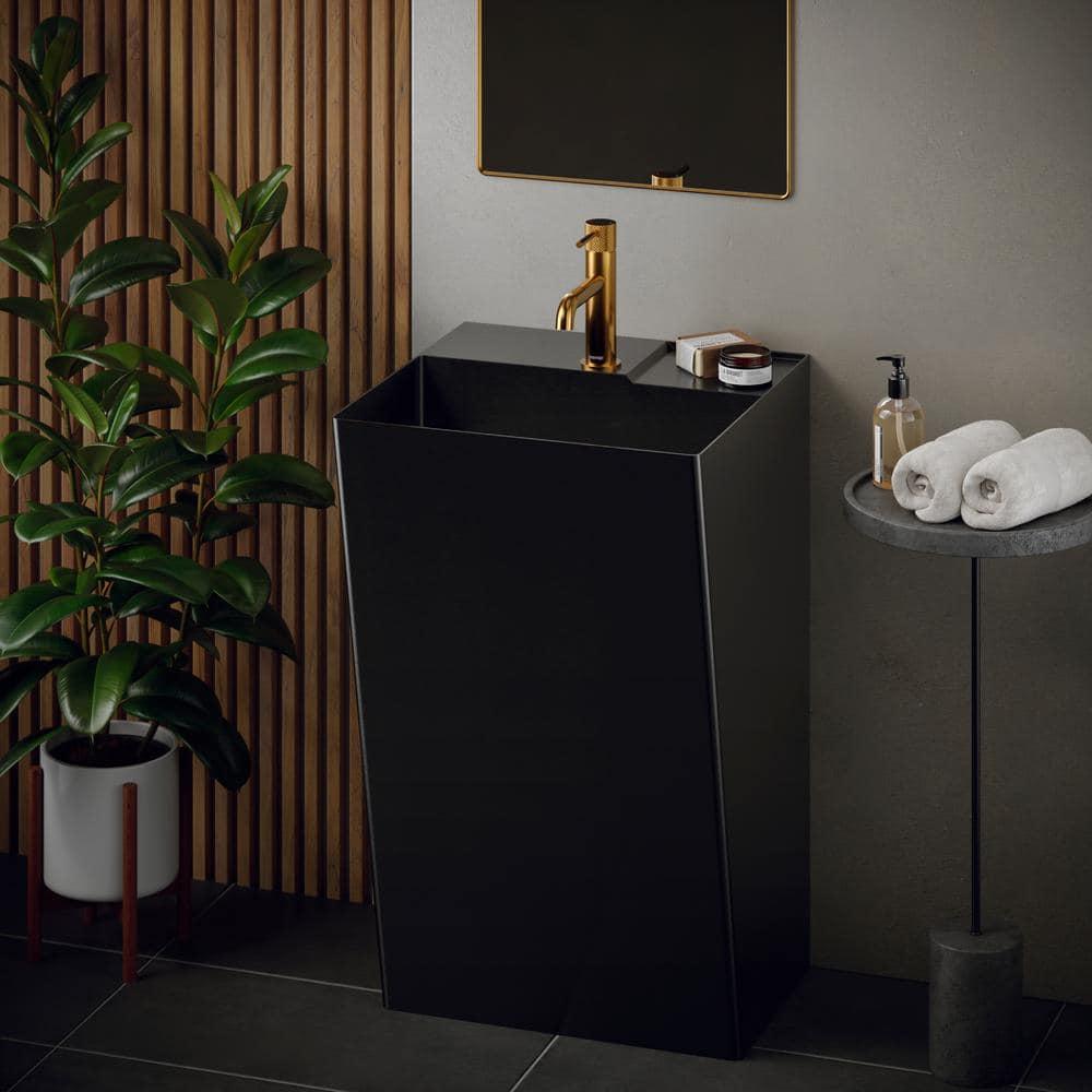 Tryst Single-Hole Single-handle Bathroom Faucet with Drain Assembly