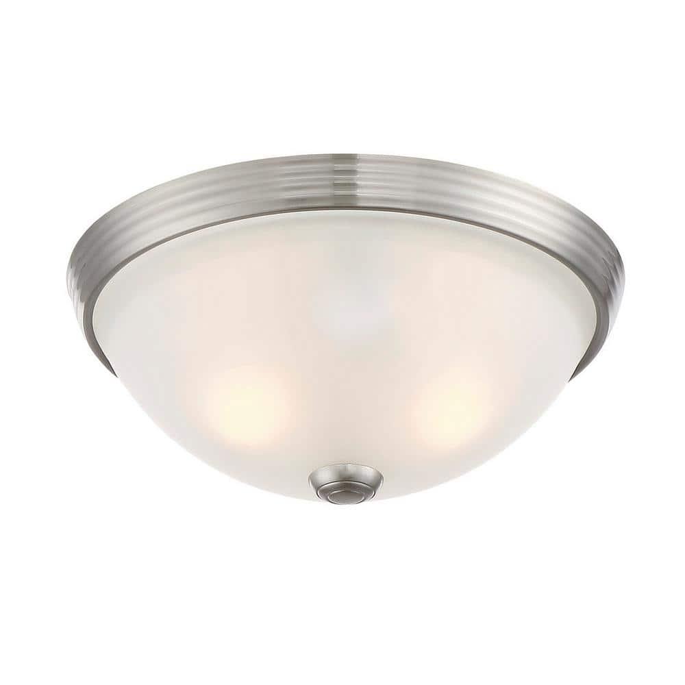 Savoy House NULL 2 - Light Flush Mount in  Satin Nickel