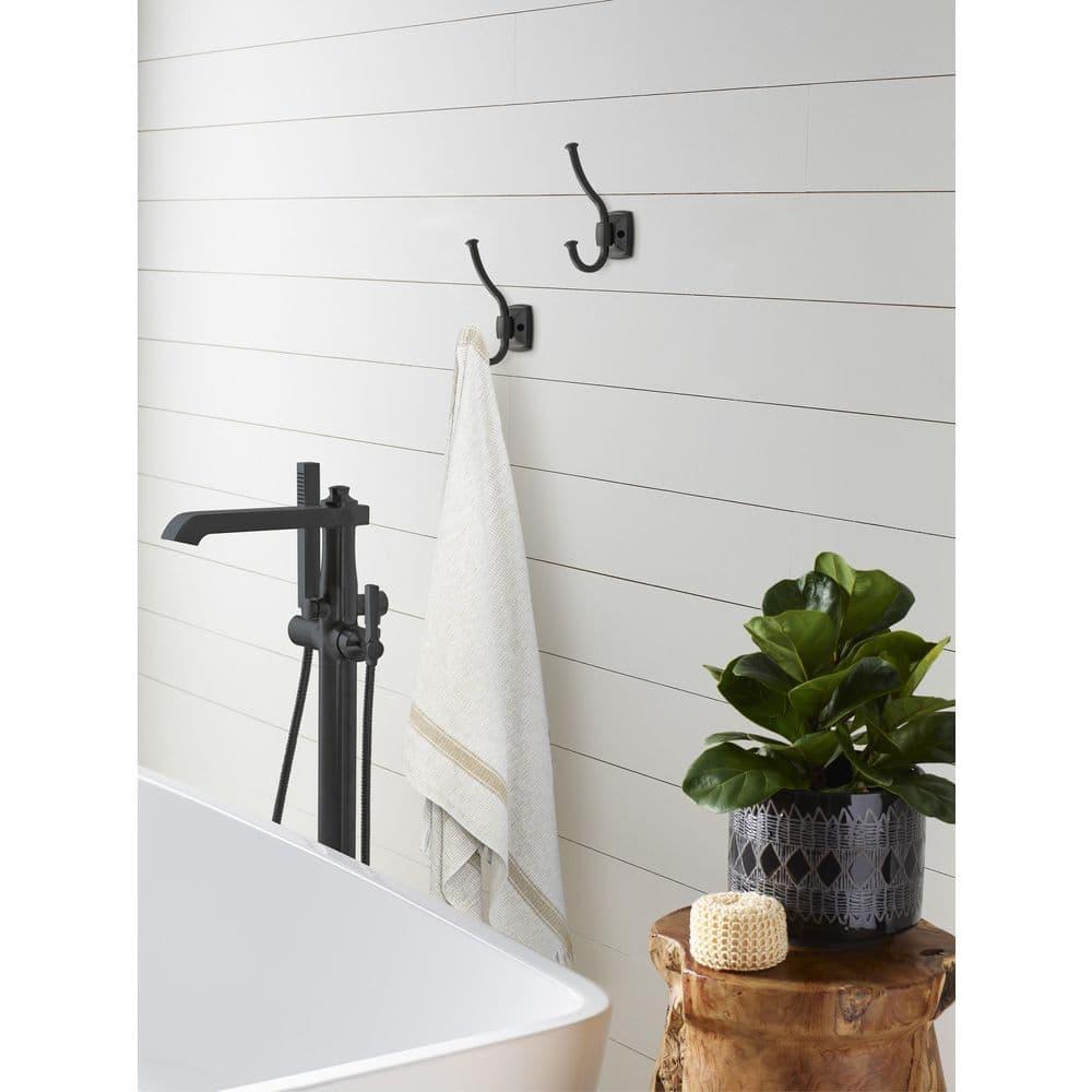 Kinsale Transitional Double Prong Decorative Wall Hook