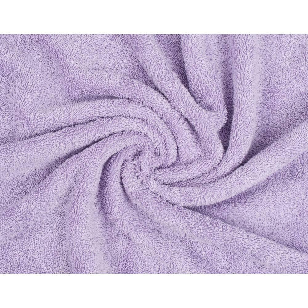 American Soft Linen 6 Piece Towel Set, 100% Cotton Bath Towels for Bathroom, Lilac