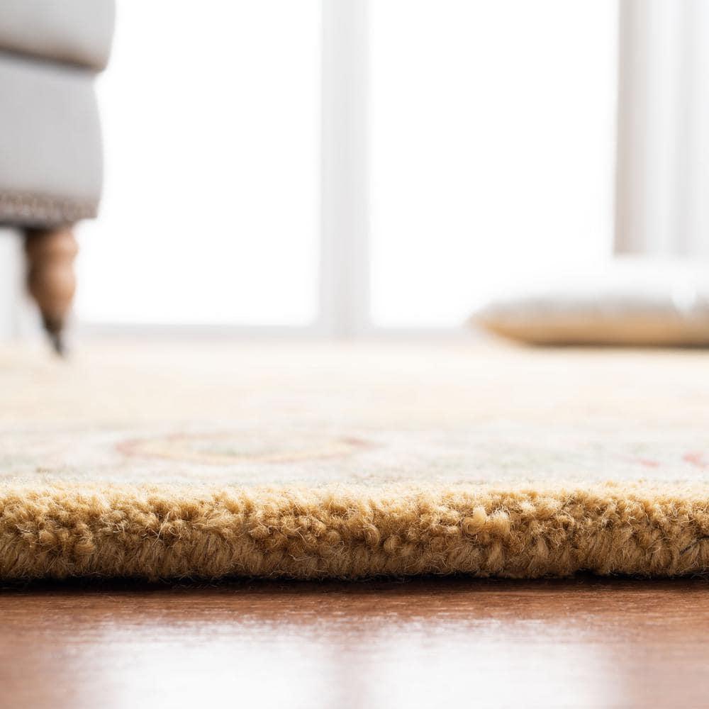 Antiquity AT21 Hand Tufted Indoor Accent Rug - Gold - 2'x3' - Safavieh