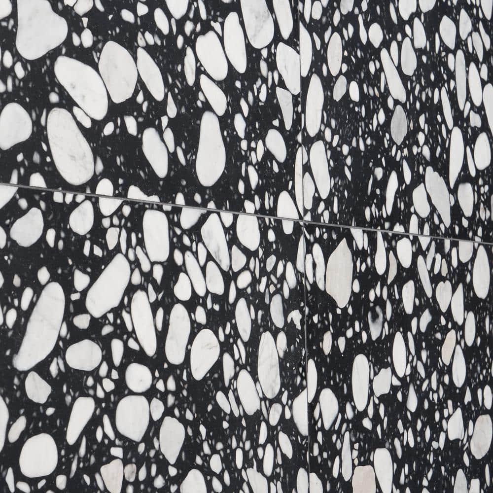 Brezza Terrazzo 23.62 in. x 23.62 in. Honed Terrazzo Floor and Wall Tile (3.87 Sq. Ft. / Each)