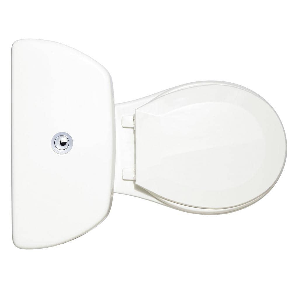 Niagara Stealth 2-Piece 0.8 GPF Single Flush Round Bowl Toilet in White