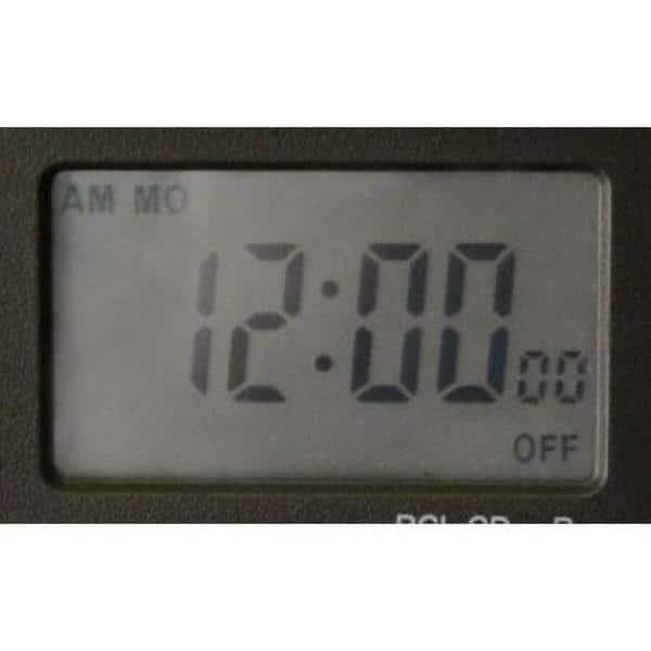 Woods 50015WD Outdoor 7-Day Heavy Duty Digital Plug-in Timer, 2 Grounded Outlets, Weatherproof, Perfect for Automating Holiday/Christmas Lights, Energy Saving Precision Programming, Black & Green