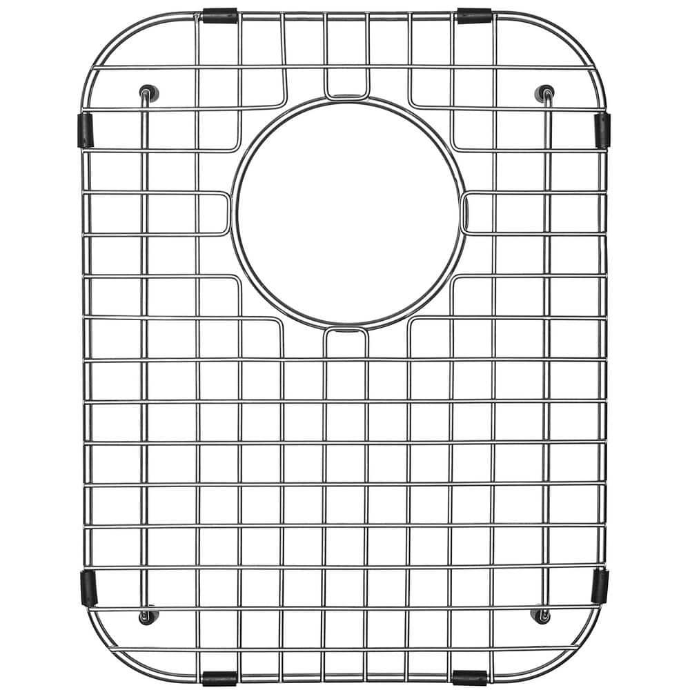 11.85-in x 15.47-in Rear Drain Heavy-Duty Stainless Steel Sink Grid