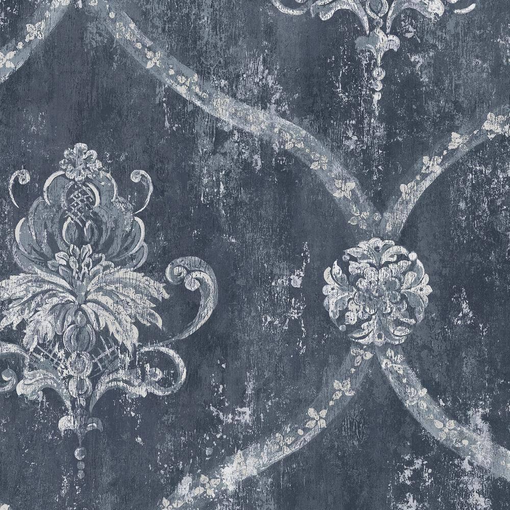 Patton Wallcovering Regal Damask Wallpaper
