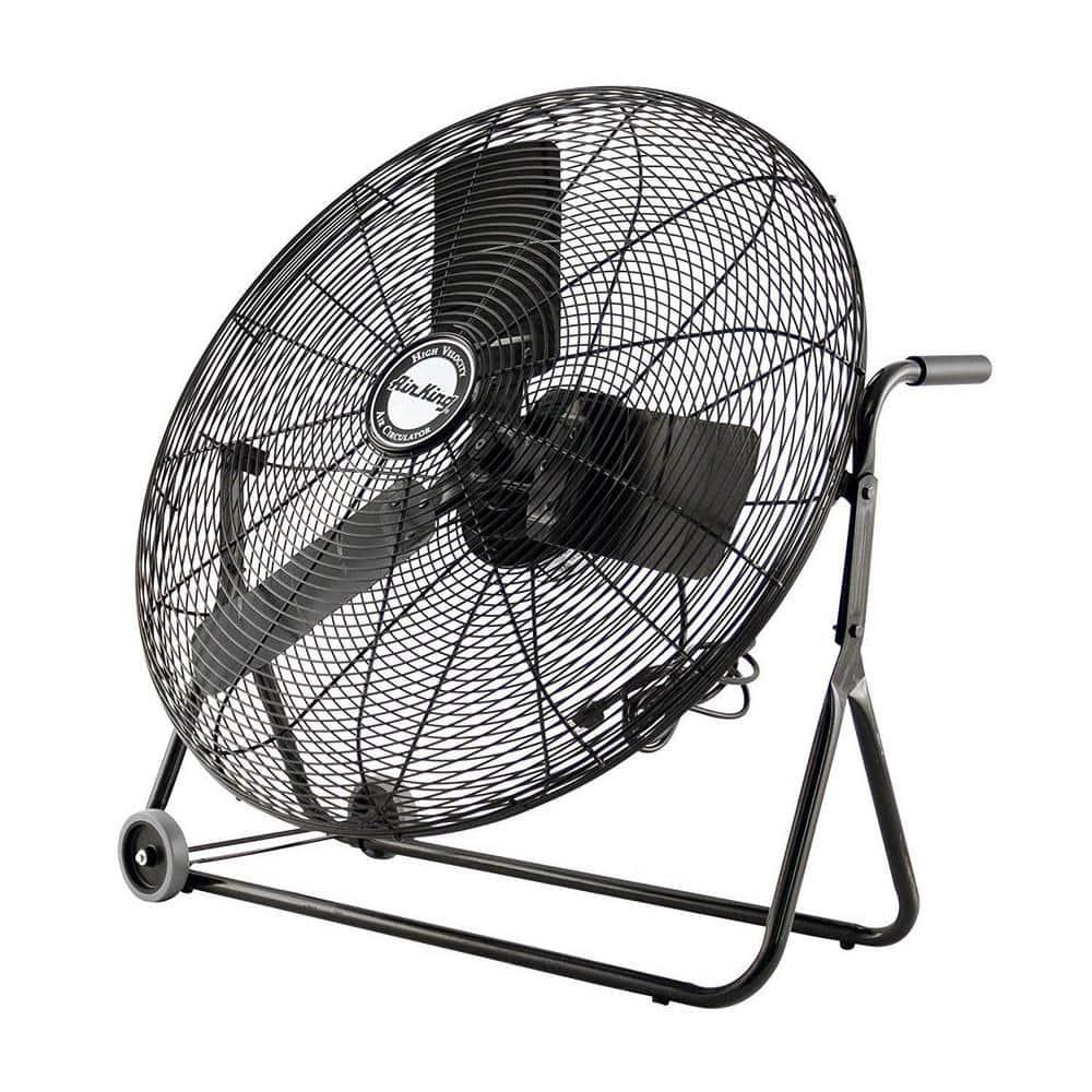 Air King Air King 3-Speed Indoor Industrial Open Motor Pivoting Floor Fan