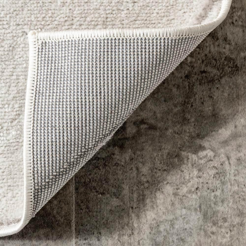 Nuloom Veronica Geometric 9x12 Indoor Area Rug for Living Room Bedroom Dining Room Kitchen, Beige/Ivory