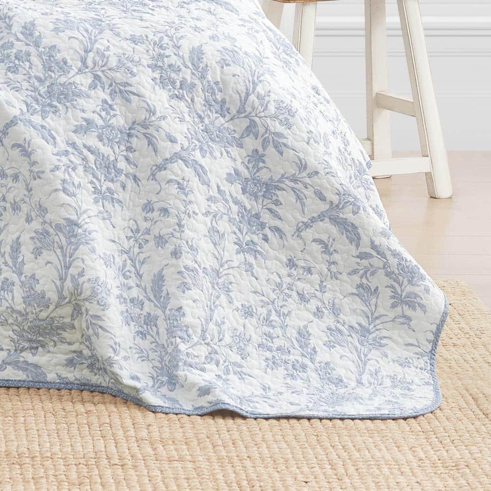 Laura Ashley Amberley Reversible Cotton Quilt Set