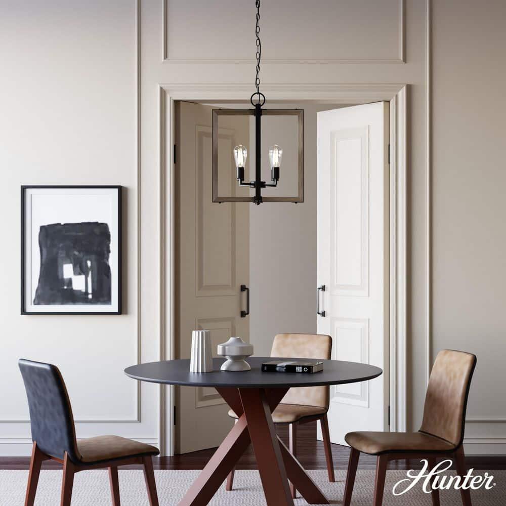 Hunter Fan Woodburn 4 Light 18 Inch Pendant Ceiling Light Fixture