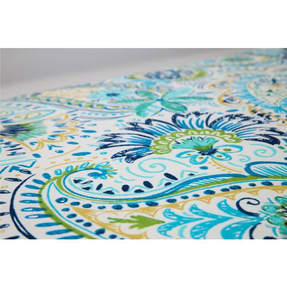 Pillow Perfect Gilford Paisley Indoor/Outdoor Reversible Throw Pillow (Set of 2)